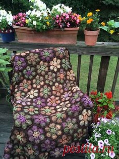 Crochet blankets on Pinterest