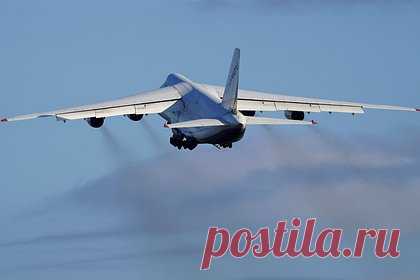 У замеченного над Киевом украинского Ан-124 заменили комплектующие из России