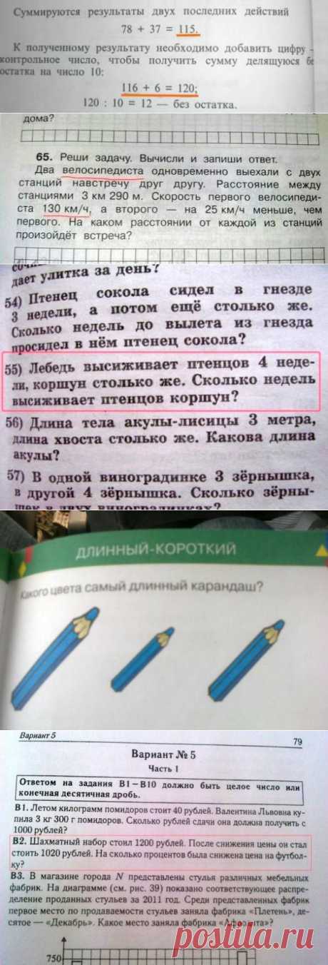 Идиотские учебники