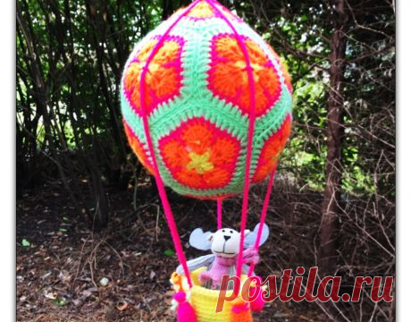 Patroon African Flower Luchtballon » Nienepien » Hebbedingetjes en anders leuks