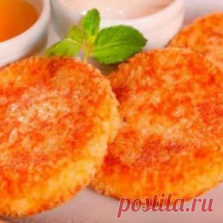 Сырники с морковкой и яблоком. Невероятно красиво и вкусно