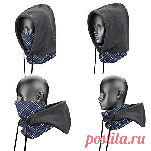 Выкройка капюшона - балаклавы из флиса Модная одежда и дизайн интерьера своими руками