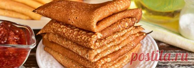 Заварные блины на сыворотке • Рецепт Вкусные и пышные получатся домашние заварные блины на сыворотке с содой.