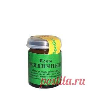 Крем ЖИВИЧНЫЙ 10 мл (Хребет Уральский) - Мази с живицей - Живица кедровая