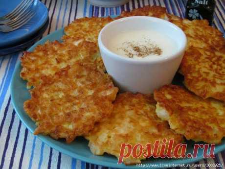 Капустные оладьи с сыром - из разряда &quot;быстро, просто, экономно и вкусно&quot;!