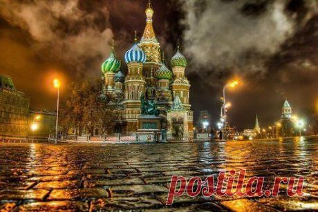 Храм Василия Блаженного, Москва, Россия.