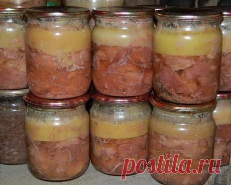 Домашняя тушенка своими руками — Золотой погребок