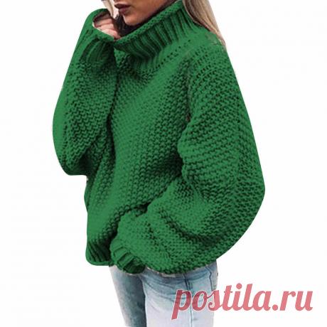 Пуловер вязаный жемчужным узором, описание