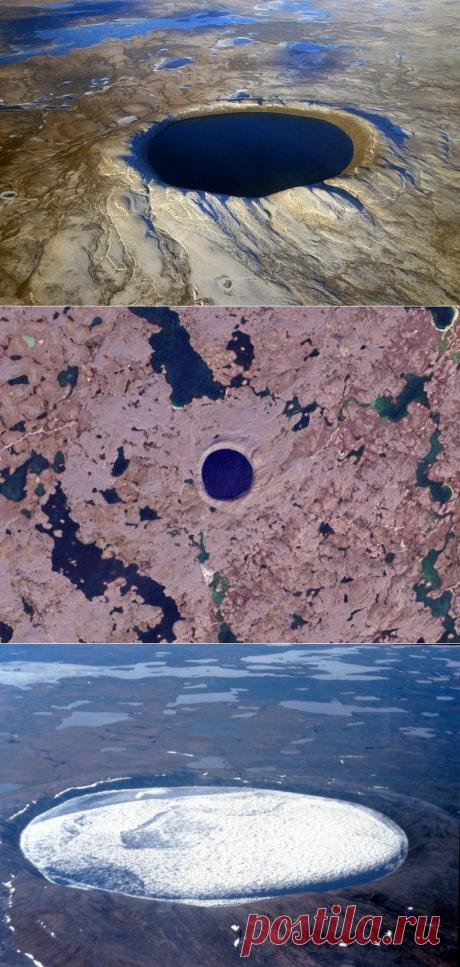 Самое круглое озеро-кратер - Наука и жизнь