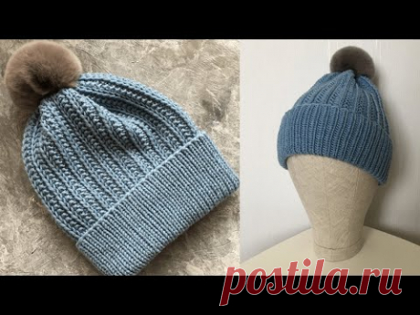 ВЯЗАНАЯ ШАПКА "BUNNY"