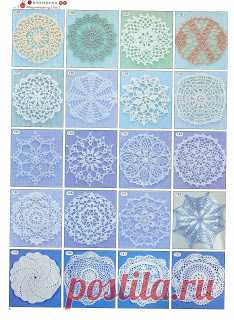 SOLO PUNTOS: Círculos crochet