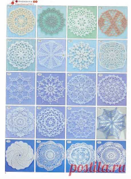 SOLO PUNTOS: Círculos crochet