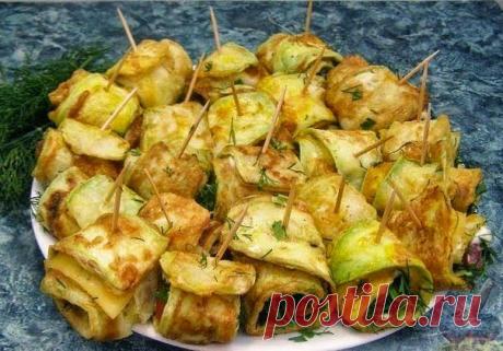 Жареные кабачки «Тещин язык». Язык проглотишь!!!
