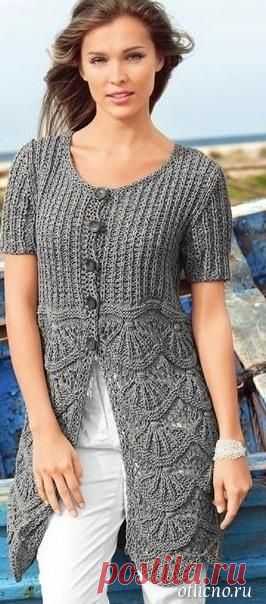вязание, мода для полных женщин, вязание спицами, вязание жакеты кардиганы,