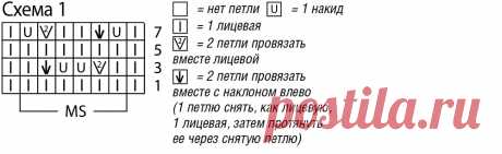 Платье с узором из «листьев»