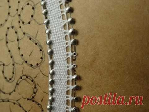 Отвивная петелька по краю