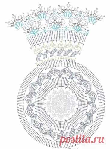 ​Изумительной красоты салфетка