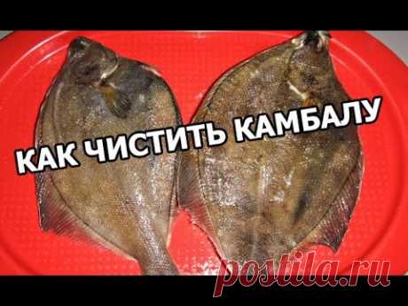 Как чистить камбалу. Способ от Ивана!