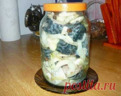 Кулинарные рецепты: Маринуем скумбрию! Пальчики оближешь!