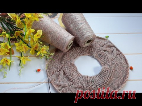 Джемпер "Розовая дымка". Обзор. Расчеты.