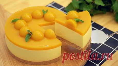 Идеальный летний чизкейк без выпечки Удивите домашних вкусным десертом