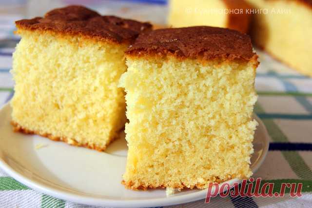 Кекс на сливках (Это что-то! Вы обязательно должны его попробовать!!!)))!