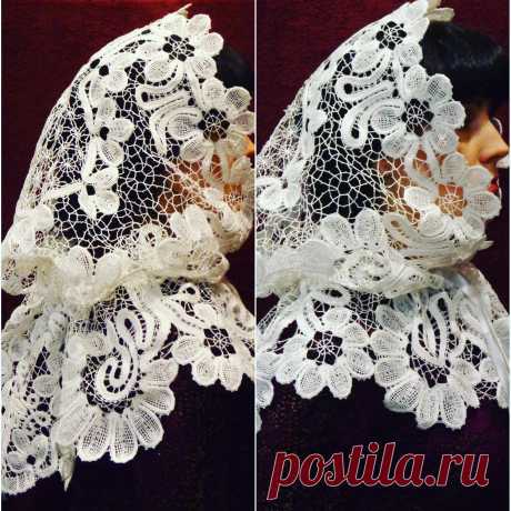 кружево на коклюшках