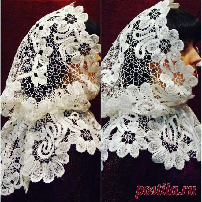 кружево на коклюшках