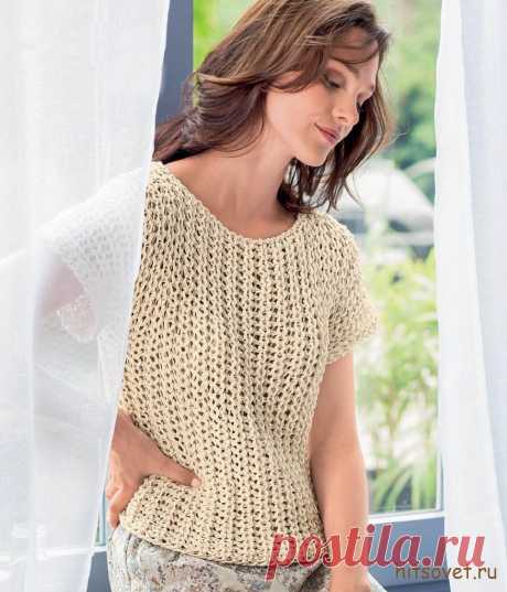 Топ модели спицами с описаниями и схемами вязания - Страница 9 из 32