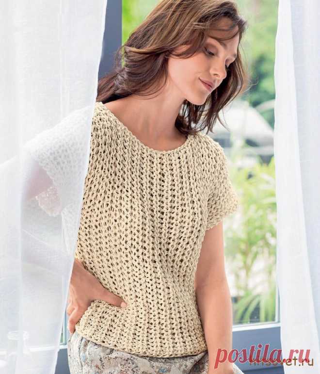 Топ модели спицами с описаниями и схемами вязания - Страница 9 из 32