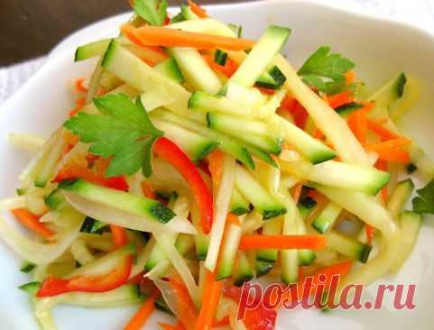 Кабачки по-корейски за 10 минут | Про имбирь и не только. Кухни народов мира, кулинарные рецепты