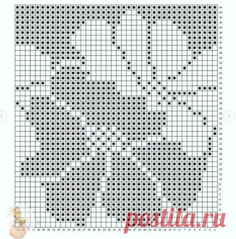 Филейное вязание | Нескучное вязание в нескучном саду | Дзен