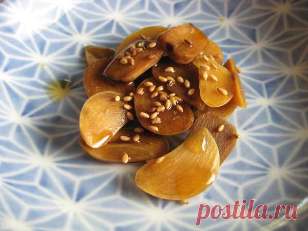 Manil Jangatchi (Pickled garlic cloves) and Giveaway Winners - kimchi MOM ™