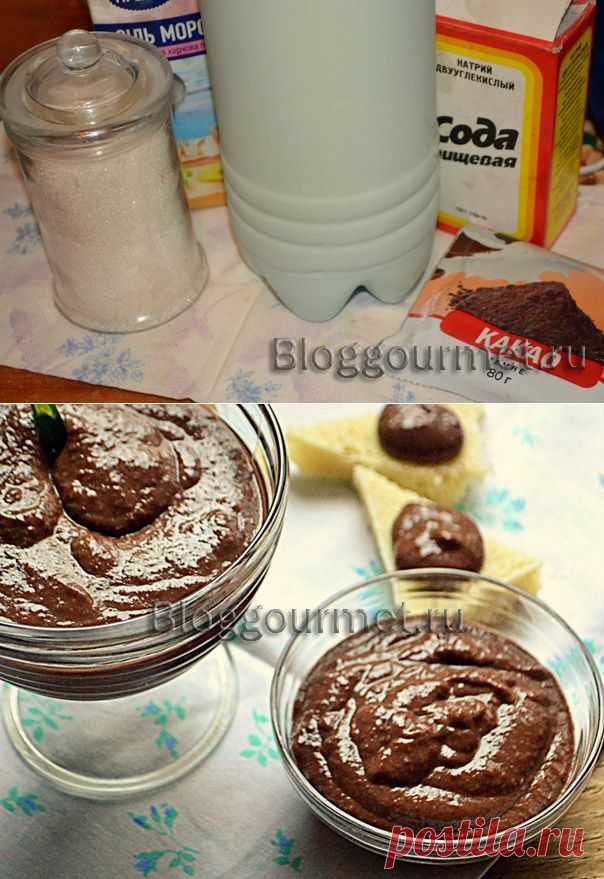 Шоколадная домашняя сгущенка