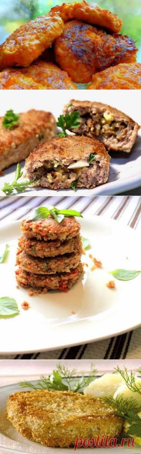 10 РЕЦЕПТОВ КОТЛЕТ БЕЗ МЯСА