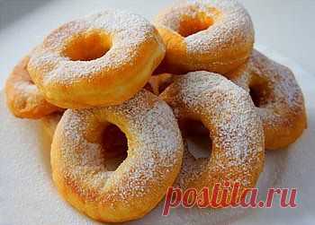 Вкусный рецепт пампушек с яблоками - Пирожки . 1001 ЕДА вкусные рецепты с фото!