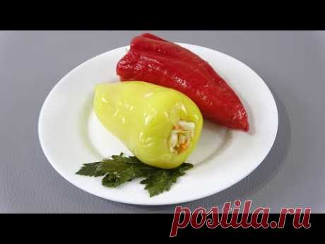 Раскрываю секреты рецепта! ПЕРЕЦ фарширую НА ЗИМУ только так. Самый вкусный РЕЦЕПТ перца с капустой! - YouTube