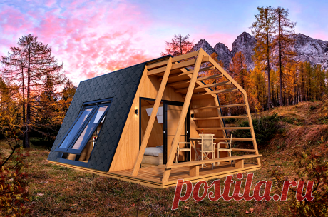glamping unit mobile home 3d model
