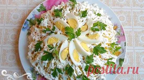 Печеночный салат