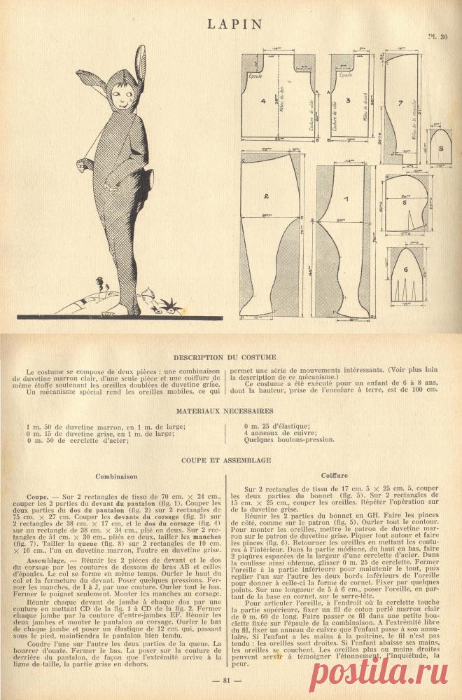Карнавальный костюм "Кролик"