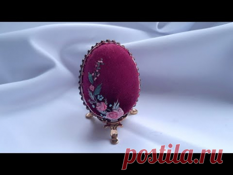 Flower Egg - How to make a Faberge egg