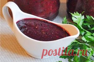Соус из слив на зиму - Рецепты кулинарии