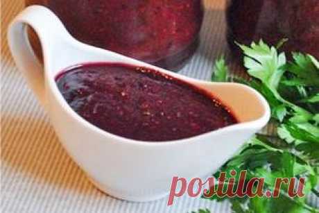 Соус из слив на зиму - Рецепты кулинарии