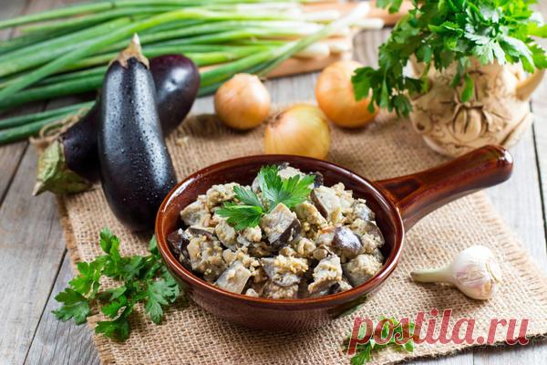 Вкусная закуска: баклажаны со вкусом грибов