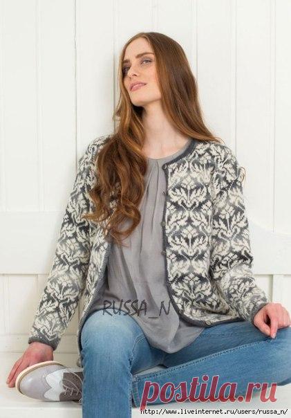 Жаккардовый жакет