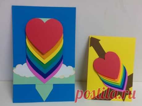Art and Craft: How to make Waterfall Card/ Cascade card