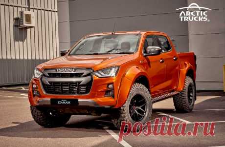 Пикап Isuzu D-Max Arctic Trucks AT35: интерьер, экстерьер, двигатели