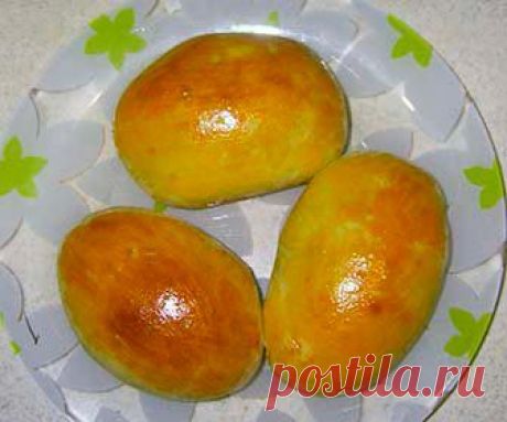 Пышные пирожки с зеленым луком и яйцом | Мой садочек