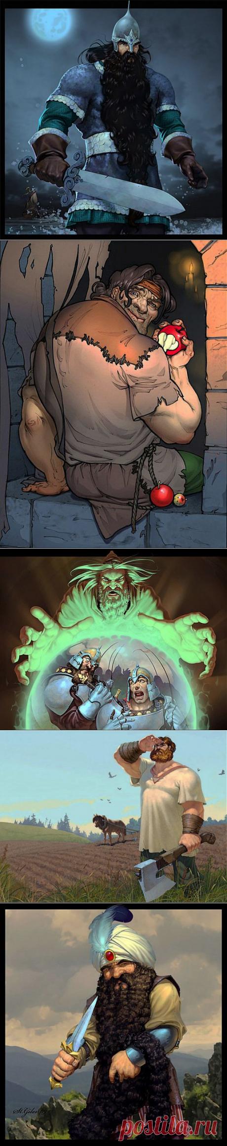 Сказочный иллюстратор Степан Гилев