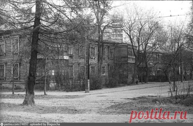 Деревянные дома на Оленьем Валу Старые карты Москвы - Деревянные дома на Оленьем Валу